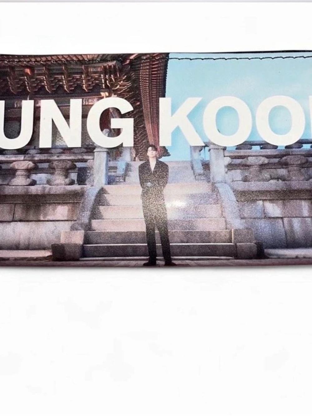 JUNG KOOK wallet in Blue & Black Like New